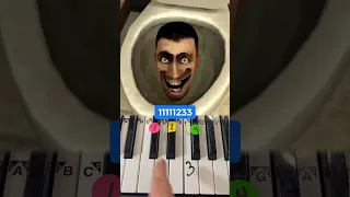 Skibidi Toilet 9 🚽 😲 Piano Tutorial