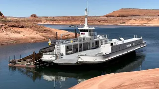 Lake Powell Drought Halls Crossing Low Water Level April 2023