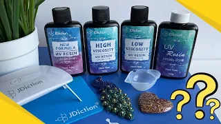 The JDiction UV Resin Range Explained