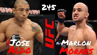 Перезагрузка Альдо.UFC 245 Марлон Мораес vs Жозе Альдо прогноз