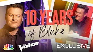 Coaches Kelly Clarkson, Nick Jonas and John Legend Are Rookies Compared to Blake - The Voice 2021