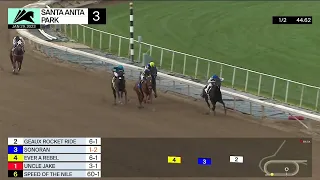 Santa Anita Park Carrera 3 - 29 de Enero 2023