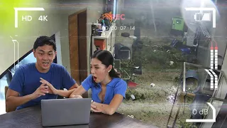 Reacting to Skypod CCTV Footage DURING Typhoon Odette. (SCARY!)