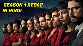 Money Heist Season 1 Recap | Hindi