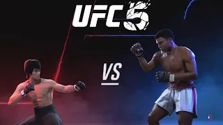 UFC 5 - Bruce Lee vs Muhammad Ali - CPU vs CPU