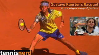 Gustavo Kuerten's Racquet - What Racquet did Guga use?