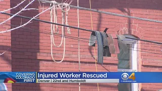 Firefighters Save Man Shocked By Power Lines