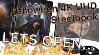 Halloween 4K UHD Blu-Ray Steelbook Unboxing