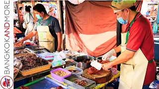 Amazing Big C STREET FOOD Morning Market - BANGKOK Thailand