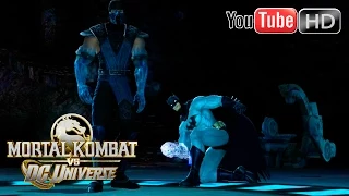 Mortal Kombat VS DC Universe [Xbox 360] - ✪ Sub Zero Vs Batman ✪ | Full HD