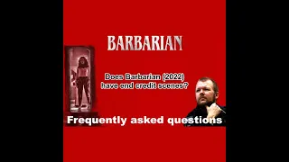 Does Barbarian (2022) have end credit scenes? #Shorts