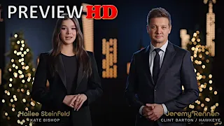 🎥 Marvels Hawkeye Marksman Challenge Featurette HD Jeremy Renner Hailee Steinfeld series