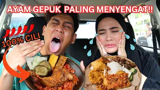 Aku Jumpa Kedai AYAM GEPUK Yang Jauh Lagi Best Dari Pak Gembus! - Sangat Sangat PEDAS? 😱