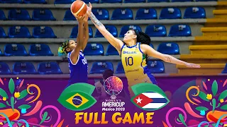 Brazil v Cuba | Full Basketball Game | FIBA Women's AmeriCup 2023