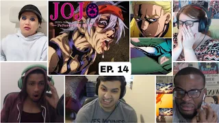 The Adventure of Prosciutto and Pesci Reaction Mashup! JJBA Part 5: Golden Wind Ep14
