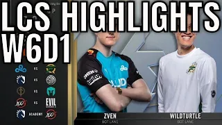 LCS Highlights ALL GAMES Week 6 Day 1 Spring 2020 League of Legends Championship Series