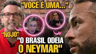 TRETA PEGOU FOGO! NETO METEU O LOCO NO CASAGRANDE E NA JORNALISTA DO UOL E DEFENDEU NEYMAR