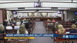 Pinellas County School Board votes to send millage increase ballot measure to residents