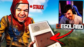 RUST - EMPIEZAN LAS TROLEADAS EN EGOLAND 2!! #1 - Nexxuz