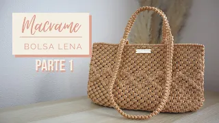 MACRAME PASSO A PASSO - Bolsa Lena - PARTE 1