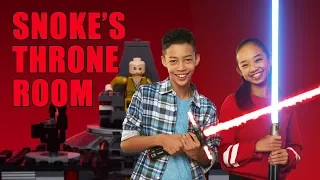 LEGO Star Wars Snoke's Throne Room - The Build Zone