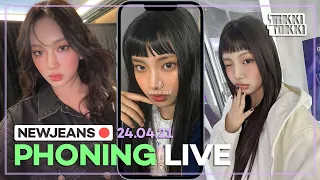 (ENG SUB) NewJeans Phoning Live 24.04.21 - Sweet Hyein Talks About Her Birthday & Past Struggles