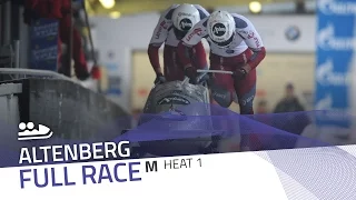 Altenberg | BMW IBSF World Cup 2016/2017 - 2-Man Bobsleigh Heat 1 | IBSF Official