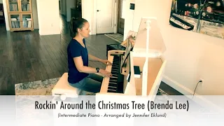 Rockin' Around the Christmas Tree (Brenda Lee) - Intermediate Piano Sheet Music