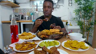 Jamaican Jerk Chicken in TOASTER Oven| Cooking ASMR Mukbang