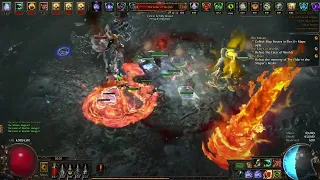 【PoE 3.22 SSF】SRS Guardian - The Eater of Worlds (5L, starter build, 2.5M+DPS) 自力守護者火靈開荒 - 吞噬天地