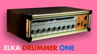 ELKA DRUMMER ONE Analog Rhythm Box 1969 | HD DEMO | SAMPLE PACK