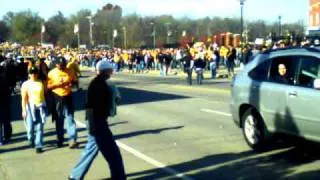 MASSIVE TAILGATE ACTION IN IOWA CITY