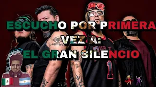 🇲🇽🇦🇷 ESCUCHO POR PRIMERA VEZ A: EL GRAN SILENCIO [REACCION] 🤯