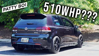 Built 510whp Volkswagen Golf R Review | Disgustingly Classy?