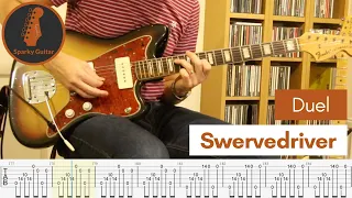 Duel - Swervedriver - Learn to Play! (Guitar cover & Tab)