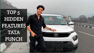 5 hidden feature of TATA PUNCH | Adventure + rhythm pack | #tiwar13 | Sachin Tiwari