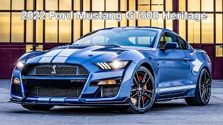 2022 Ford Mustang GT500 Heritage Edition