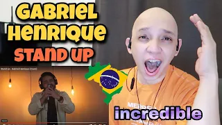 Stand Up - Gabriel Henrique (Cover) REACTION | Blows Me Away Every Single Time!