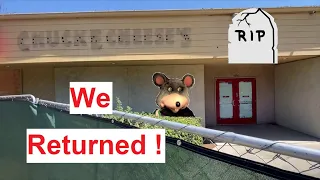 We Returned to the Closed Chuck E Cheese & Almost Died at 3pm!