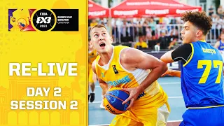 RE-LIVE - FIBA 3x3 Europe Cup Romania Qualifier 2021 | Day 2 - Session 2