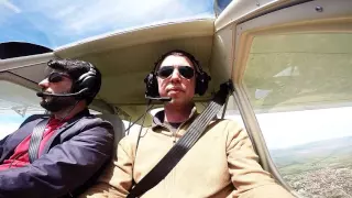 First flight on Tecnam P92 Dolna Banya airfield