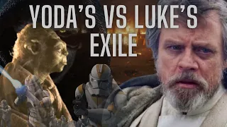 Why Luke's Exile Was NONSENSE But Yoda's Was Not