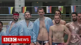 How a water polo team helped one man with his identity - BBC News