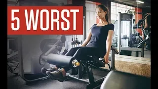 5 Worst Leg Exercises for Women (STOP DOING THESE!!)