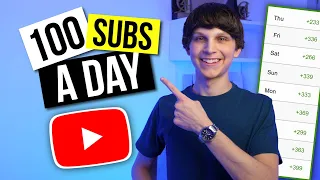 How to Get 100 Subscribers Every Day on YouTube