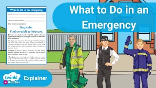 What to Do in an Emergency | KS2 PSHE Resources