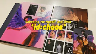 unboxing special 8 photo-folio me, myself, and jimin 'id:chaos' | i pulled my favourite card 😳🎉