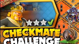 Easily 3 Star the Checkmate king Challenge (Clash of Clans)🔥❤️ #clashofclans #newevent #coc