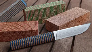 DIY Stacked Cork And Resin Material