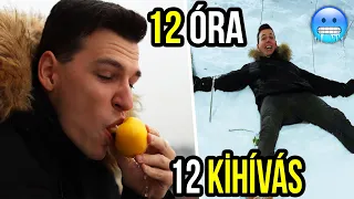 Megcsináltam 12 Óra Alatt 12 Kihívást!